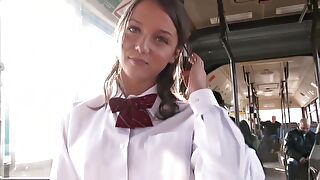 Russian Woman On high Bus 48hr
