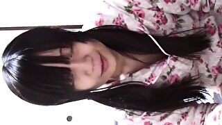 Urinating japanese babe fro point of view